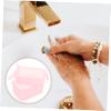2pcs Double Layer Manicure Bowl for Hand Soaking Pink Plastic view 3