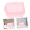 2pcs Double Layer Manicure Bowl for Hand Soaking Pink Plastic view 4