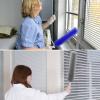 4 Pcs Cobweb Duster, Bendable Fan Duster, Plastic Fan Cleaner Brush,Microfiber Head Dusting Brush, Reusable Dust Remover for Air Conditioning Shutters,Ceiling Fan Blades,Air Vents, Curtains, Cars view 3