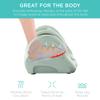 Best Choice Products Shiatsu Foot Massager for Pain Relief, Plantar Fasciitis, Neuropathy, Blood Circulation, Remote Control w/Compact Design - Sage Green view 3