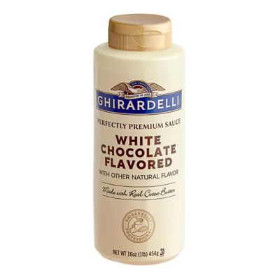 12 fl. oz. (16 oz.) White Chocolate Flavoring Sauce WS-40861284-NF