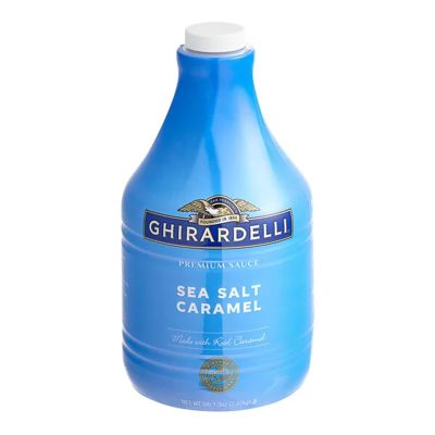 Ghirardelli 64 fl. oz. Sea Salt Caramel Flavoring Sauce WS-40841752-NF