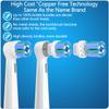 8 Pack Replacement Toothbrush Heads Compatible with Oral B iO, Brush Heads for Oral-B iO 2/3/4/5/6/7/8/9/10/7G Series, with Covers, White view 3