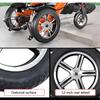 12 * 1/2x2 1/4 Electric Wheelchair Rear Wheel, 1 Pair 12 Inch Wheelchair Wheel Replacement, Power Wheelchair Accessory, Solid Tires view 4