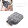 2000ML Hot Water Bag with Cute Fur Cover, High Density Rubber for Long Lasting Heat, Wide Mouth for Easy Filling, Ideal for Shoulder Pain Relief and Home Use (Black and Black) view 4