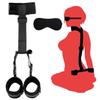 Bed Bonage Restraints Sex Adults King Size Bed Straps Restraints for Ankles and Wrist Queen Size Bed Sex Tie Downs for Adult Couple Sex Hand Cuffs Set for Bedroom Blindfolds Toys Adult Play Sweater view 1