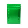 1000 Customized Printed Mylar Bags Design Logo Flat Resealable Zipper Pouches for Small Business, Pop Up Shop, Parties (Glossy Green, 2.95 inch x 3.94 inch) view 2