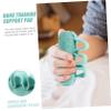 COLLBATH 2pcs Palm Protector Finger Exerciser Pad - Cushion for Patients Finger Separator for Elderly Comfortable Grip Training Suitable for Bedridden and view 4