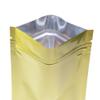 1000 Customized Printed Mylar Bags Design Logo Flat Resealable Zipper Pouches for Small Business, Pop Up Shop, Parties (Glossy Gold, 3.94 inch x 5.91 inch) view 3