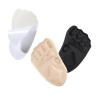 4 Pairs Metatarsal Pads for Women Foam Ball of Foot Cushions for Pain Relief and Comfort 2 Beige and 2 Black view 4