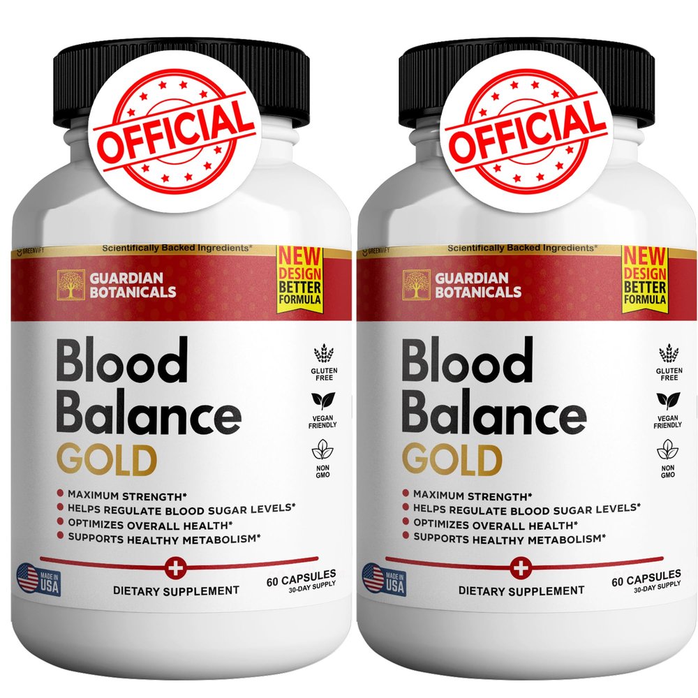 GREENVIFY Guardian Botanicals Blood Balance All Natural Formula to Maintain Healthy Levels, Maximum Strength Daily Formula, Blood Balance Reviews (2 Pack - 120 Capsules)