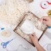 2.2 LB White Shredded Paper for Gift Baskets, Perfect as Crinkle Paper and Basket Filler for Gift Wrapping, Handmade Decorations, Birthdays,Weddings, Anniversaries, Valentines Day, and other occasions view 2