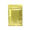 1000 Customized Printed Mylar Bags Design Logo Flat Resealable Zipper Pouches for Small Business, Pop Up Shop, Parties (Glossy Gold, 3.35 inch x 5.12 inch) view 2