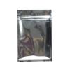 1000 Customized Printed Mylar Bags Design Logo Flat Resealable Zipper Pouches for Small Business, Pop Up Shop, Parties (Glossy Silver, 3.94 inch x 5.91 inch) view 2