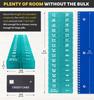 AM/PM 31 Day Once-a Day Monthly Pill Planner Organizers - Large Compartment Pill Boxes Store Medications for Entire Month Plus Compartment for Extra Pills (AM/PM) (Blue & Teal) view 2