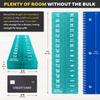 AM PM 31 Day Once-a Day Monthly Pill Planner Organizers - Large Compartment Pill Boxes Store Medications for Entire Month Plus Compartment for Extra Pills (AM/PM) (Am/Pm Black & Teal) view 2