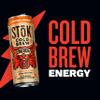 SToK Cold Brew Energy Caramel Cream, Ready to Drink Canned Coffee with 195mg Caffeine to Help Support Focus, B Vitamins, Guarana and Ginseng, 11 fl oz view 4