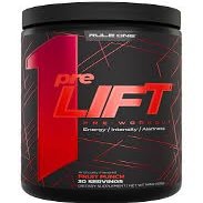 PreLift Pre-Workout Supplement, Fruit Punch Flavor