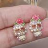 Rose Skull Jewelry Earrings Earrings Earrings view 4