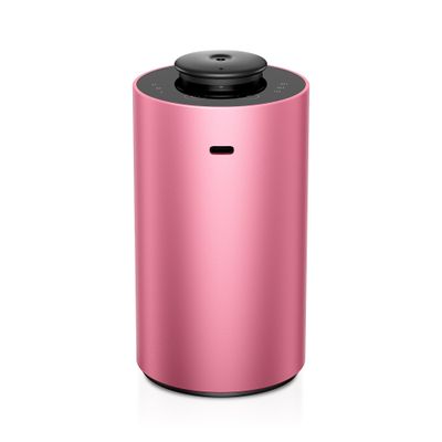 Airversa Waterless Essential Oil Diffuser for Home Aromatherapy Scent Diffusers with 3 Countdown Timer Settings or Timer-Off, 3 Mist Levels for Car Room Studio Office, ANX Premium Metal Red Pink