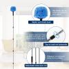2-10 FT Cobweb Duster with Extension Pole, Long Handle Spider Web Cleaner, Heavy Duty Sturdy Telescoping Pole, Medium Stiff Bristles, Lightweight Spider Web Brush for Outdoor & Indoor Cleaning (10 Ft) view 4