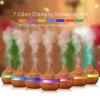 300 Ml Essential Oil Diffuser, USB LED Touch Wood Grain Air Humidifier Purifier Oil Diffuser Aromatherapy Machine for Large Room, Home, Bedroom view 2
