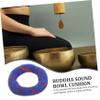 Parliky Buddhist Sound Bowl Pad Tibetan Singing Bowl Mat Handmade Wool Felt Cushion for Meditation view 4