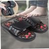 Acupressure Sandals Foot Massager Acupuncture Sandals Acupoint Stimulation Slippers Shoes Reflexology Sandals with Spring-Loaded Buttons & Adjustable Straps for Women Men, 38-39 reflexology sandals view 4