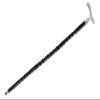 Brass Nautical Designer Walking Stick Men & Women Canes and Wooden 37 inch Handle Nickel Natural Wood Rosewood NBJ view 2