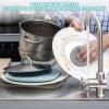 10er Pack Stainless Steel Sponges Scrubbers Cleaning Ball Utensil Scrubber Density Metal Scrubber Brush Pads Ball for Pot Pan Dish Wash Cleaning for Removing Rust Dirty Cookware Brush view 4