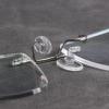 5 Pairs Eyeglasses Nose Pads Round Push in Nose Pieces,Slide in Nosepads for Glasses Sunglasses view 1