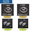 5 Pairs Eyeglasses Nose Pads Round Push in Nose Pieces,Slide in Nosepads for Glasses Sunglasses view 4