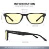 ANYLUV Blue Light Glasses for Women & Men, Stylish Blue Light Blocking Glasses, Eyes Protection & Anti Eyestrain Eyewear view 3