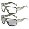 2025 Wrap Around sports Safety Glasses with Readers full lens Reading Glasses Men Transition Photochromic Sunglasses (camouflage, 2.5, x) view 4