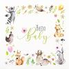 20 x Paper Napkins 33 x 33 cm with Animals Design view 1