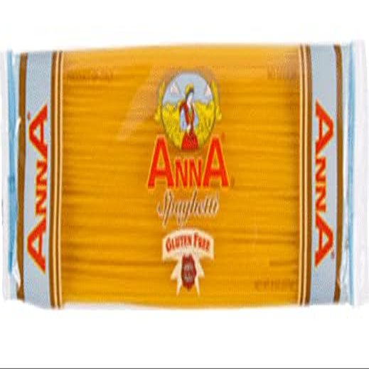 Anna Gluten Free Spaghetti, 8 Oz Package (Pack of 6)