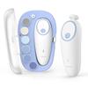 Momcozy Baby Nail File Electric, Gentle Baby Nail Trimmer Electric, Baby Nail Clipper with Night Light, 7 Grinding Head Replacement Pads, Blue view 1
