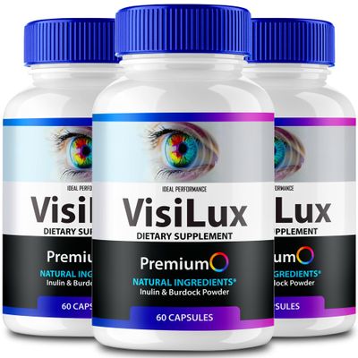 Visilux Eye Health Supplements Capsules, Visilux Vitamins Pills - Maximum Strength, Visilux All Natural Eye Multivitamin, Visilux Eye Health Multivitamin, Visi Lux Eye Capsules Reviews (3 Pack)