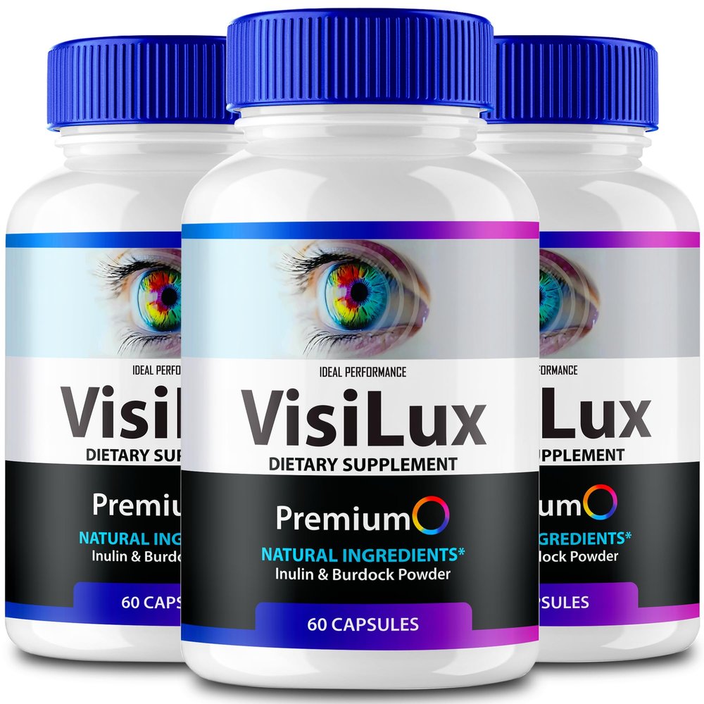 Visilux Eye Health Supplements Capsules, Visilux Vitamins Pills - Maximum Strength, Visilux All Natural Eye Multivitamin, Visilux Eye Health Multivitamin, Visi Lux Eye Capsules Reviews (3 Pack)