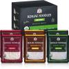 52USA USDA Organic Konjac Shirataki Noodle, Low Carb Pasta 52.8 Oz, 6 Pack 3 Variety-Angel Hair, Fettuccine, Spaghetti Noodles, Keto and Paleo Friendly, Low Calorie, Sugar Free, Vegan, Ready to Eat view 1