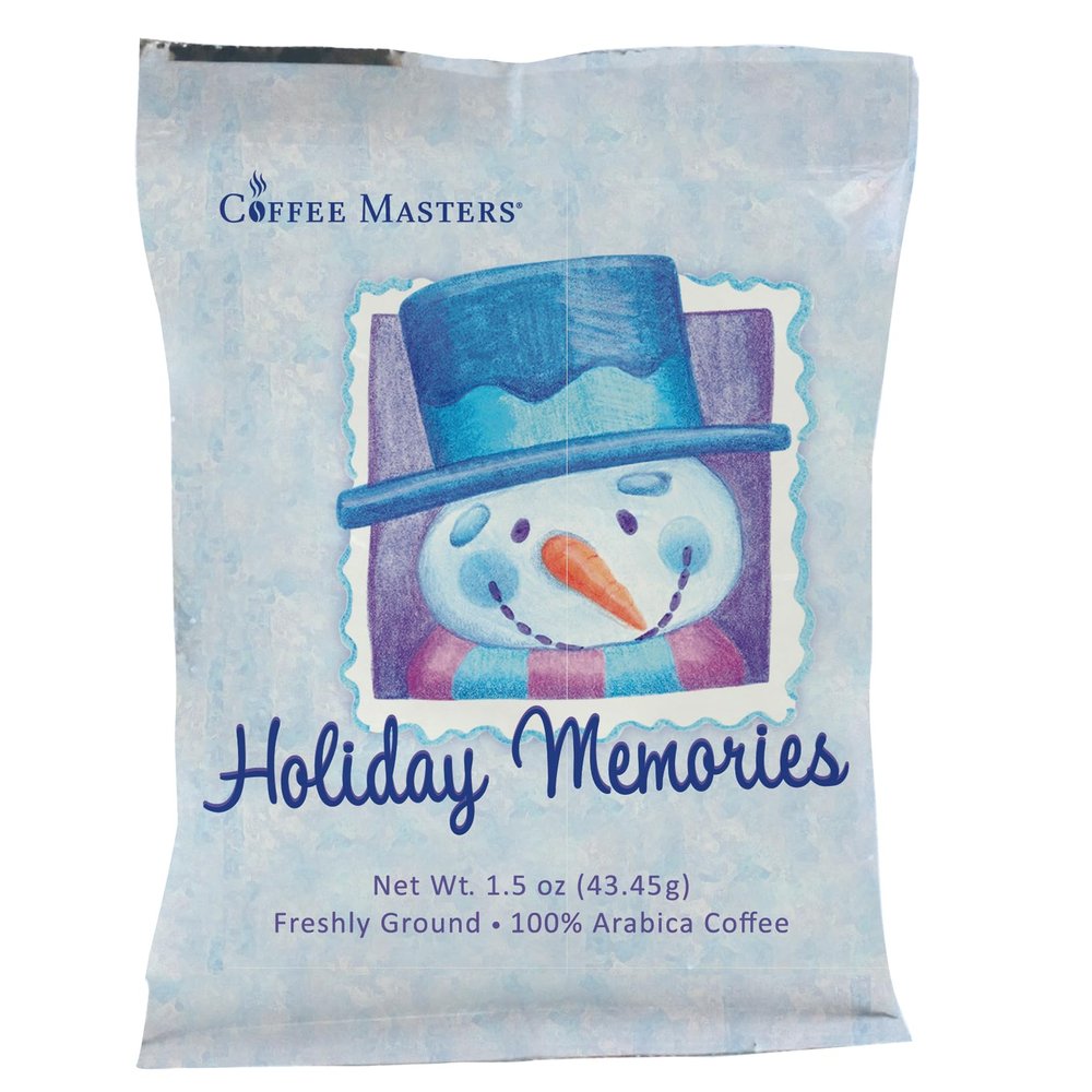 Coffee Masters Holiday Memories Christmas Perfect Potfuls 1.5 oz Ground Coffee Packets (24 Pack)