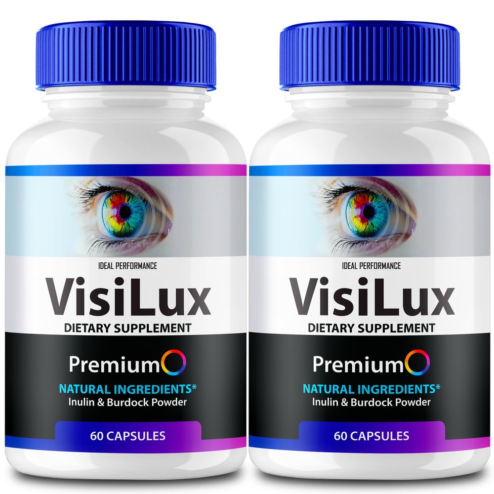 Visilux Eye Health Supplements Capsules, Visilux Vitamins Pills - Maximum Strength, Visilux All Natural Eye Multivitamin, Visilux Eye Health Multivitamin, Visi Lux Eye Capsules Reviews (2 Pack)