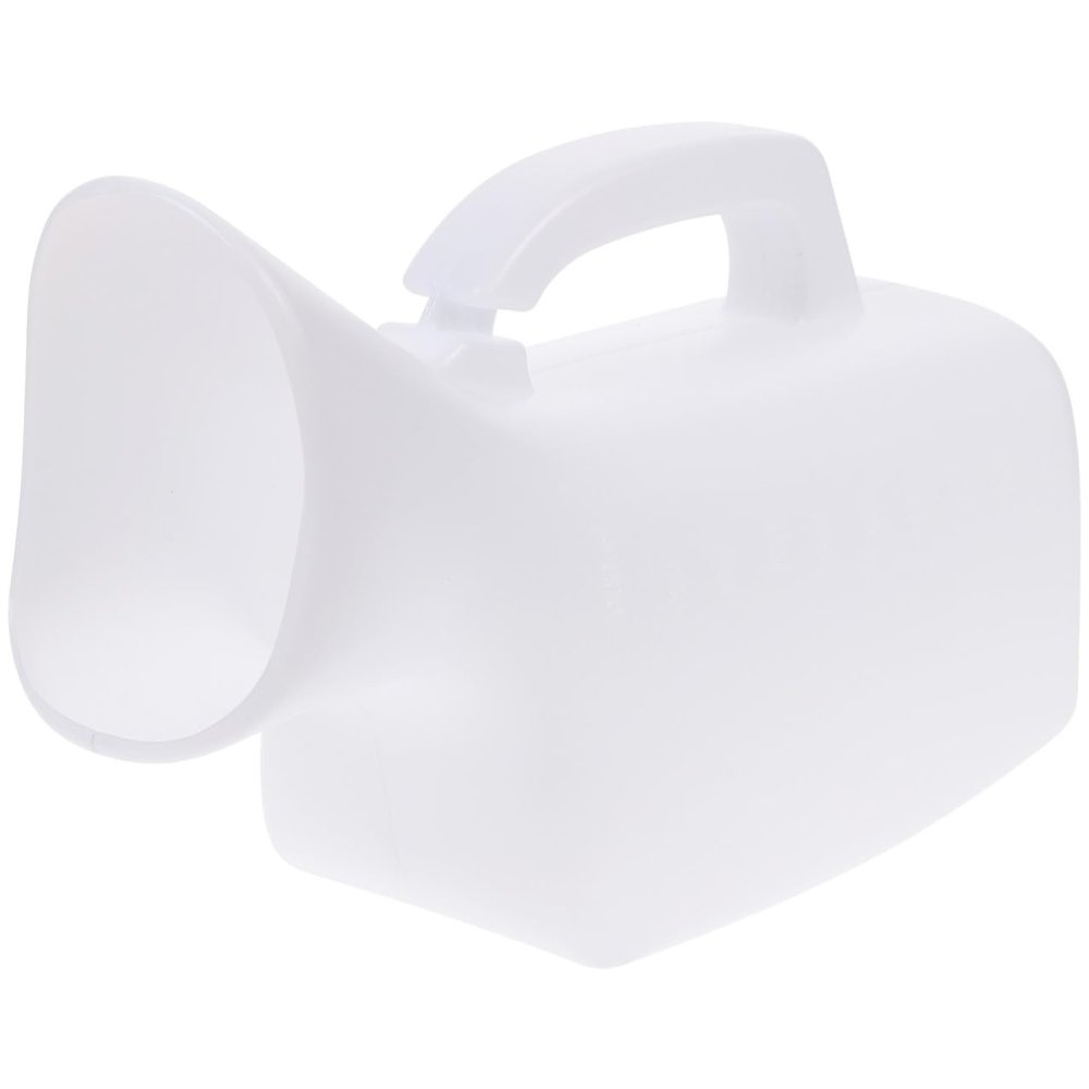 Gogogmee Large Capacity Women Urinal Portable Plastic Urine Container for Patients Lightweight Transparent Urinal Bottle Easy to Clean and Durable Design Capacity