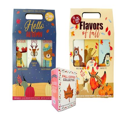 Coffee Masters Ulitmate Fall Collection Box - Fall Coffee and Cocoa Assortment
