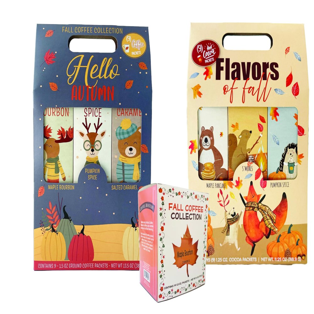 Coffee Masters Ulitmate Fall Collection Box - Fall Coffee and Cocoa Assortment