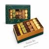 Fruittinia Chocolate Box 33 Piece Premium Assorted Collection Inspired by Mediterranean & Arabic Desserts Includes Halawa, Kunafa, Cheesecake, Pistachio & Cotton Candy Chocolates Luxurious Gift for All Occasions view 2