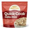 Easy Morning Quick Cook Oatmeal Mix, Organic Ingredients, Naturally Gluten-Free, No Sugar Added, Whole Grain Oatmeal Blend with Amaranth, Teff, Chia, and Flaxseed, 2 minute quick cook, 15 oz (10 servings) view 1