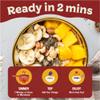 Easy Morning Quick Cook Oatmeal Mix, Organic Ingredients, Naturally Gluten-Free, No Sugar Added, Whole Grain Oatmeal Blend with Amaranth, Teff, Chia, and Flaxseed, 2 minute quick cook, 15 oz (10 servings) view 3