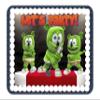 Gummibr Gummy Bear Your a Rock Star edible Cake Topper (Fits 1/4 Sheet Cake) view 1