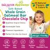 Appleways Chocolate Chip Oatmeal Bars, 1.2 oz, 216 Count - Individually Wrapped, Whole Grain Soft Baked Oat Snack Bars, Healthy and Nut-Free Breakfast Bar Snacks for On the Go, Made in USA (16.2 lbs) view 2